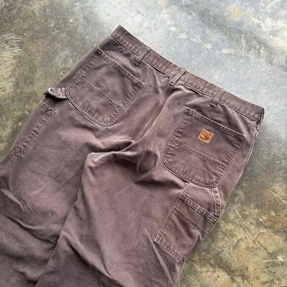 Rare Faded Baggy Vintage Brown Carhartt Pants